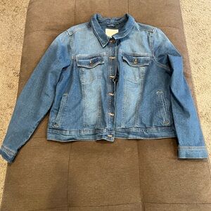 Social Standard by Sanctuary 

Blue denim Jean Jacket
Size:XXL 
Color : Blue